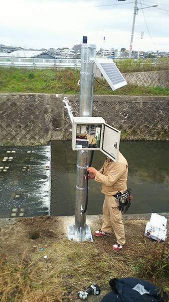水位計測設備工事